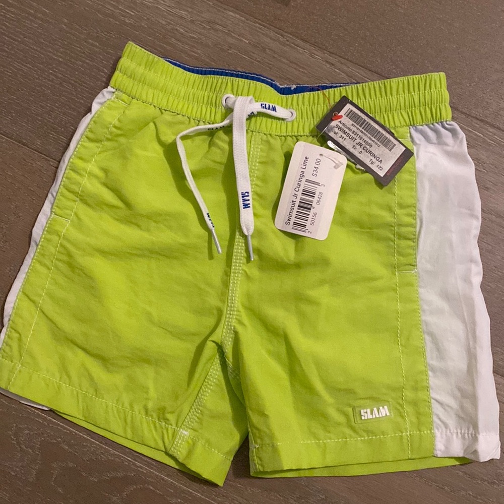 SLAM made in Italy- boy swimming trunks- new with tags
